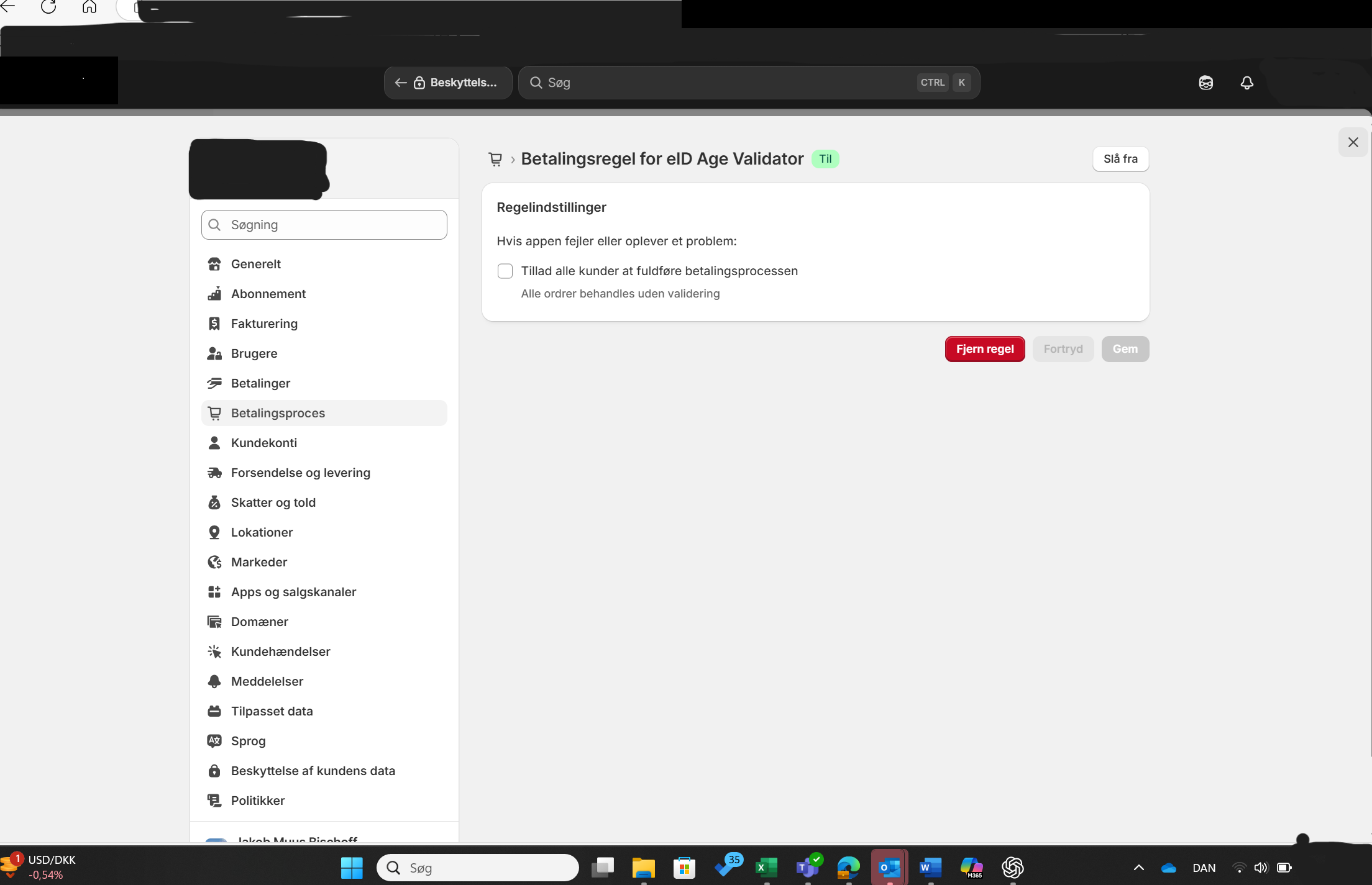 Dokumentation fra backend 2