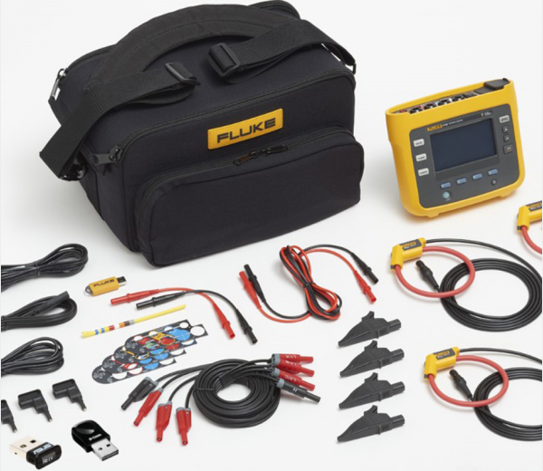 FLUKE Trefase elektriske energiloggere 